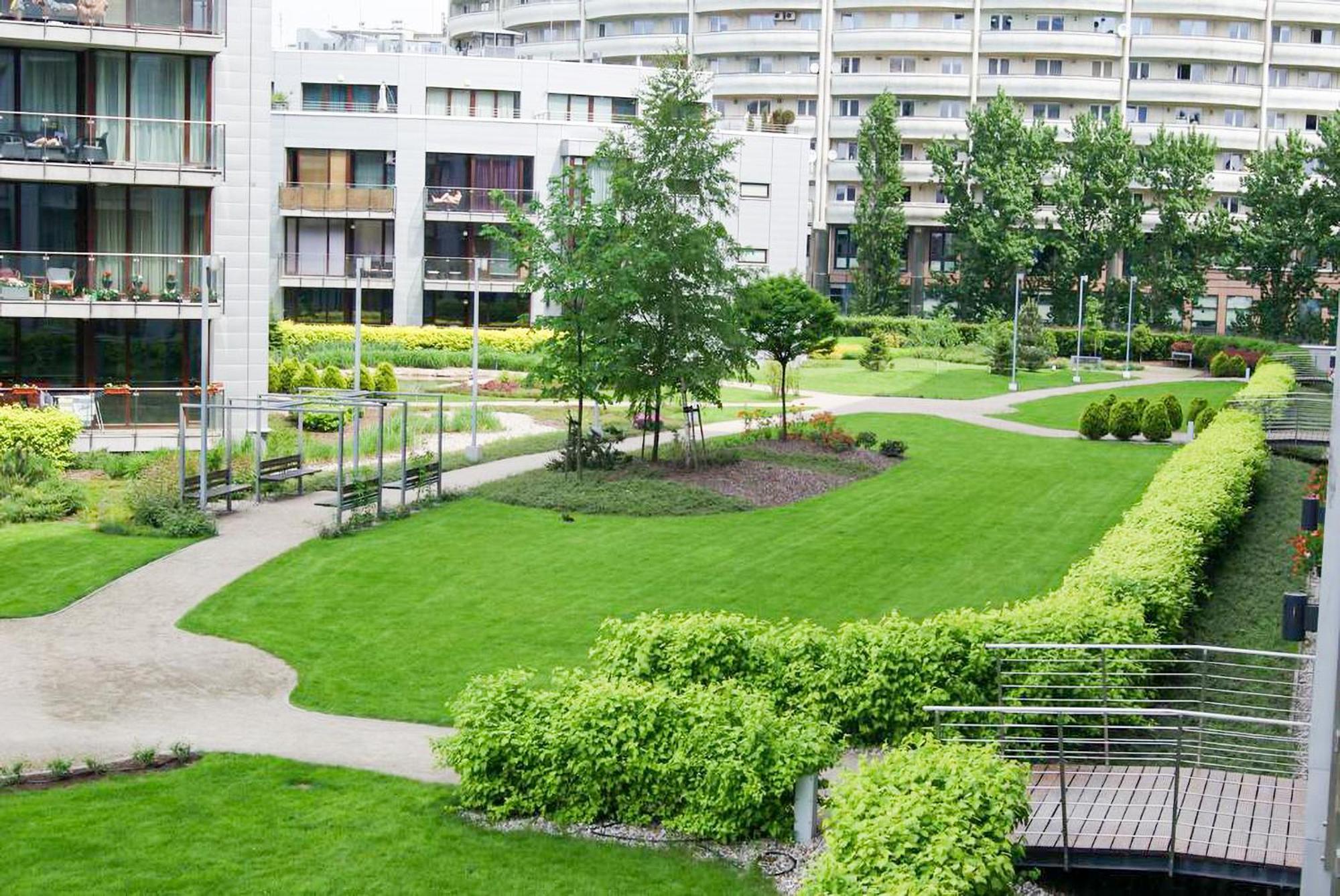 Triton Apartments Warsawa Bagian luar foto