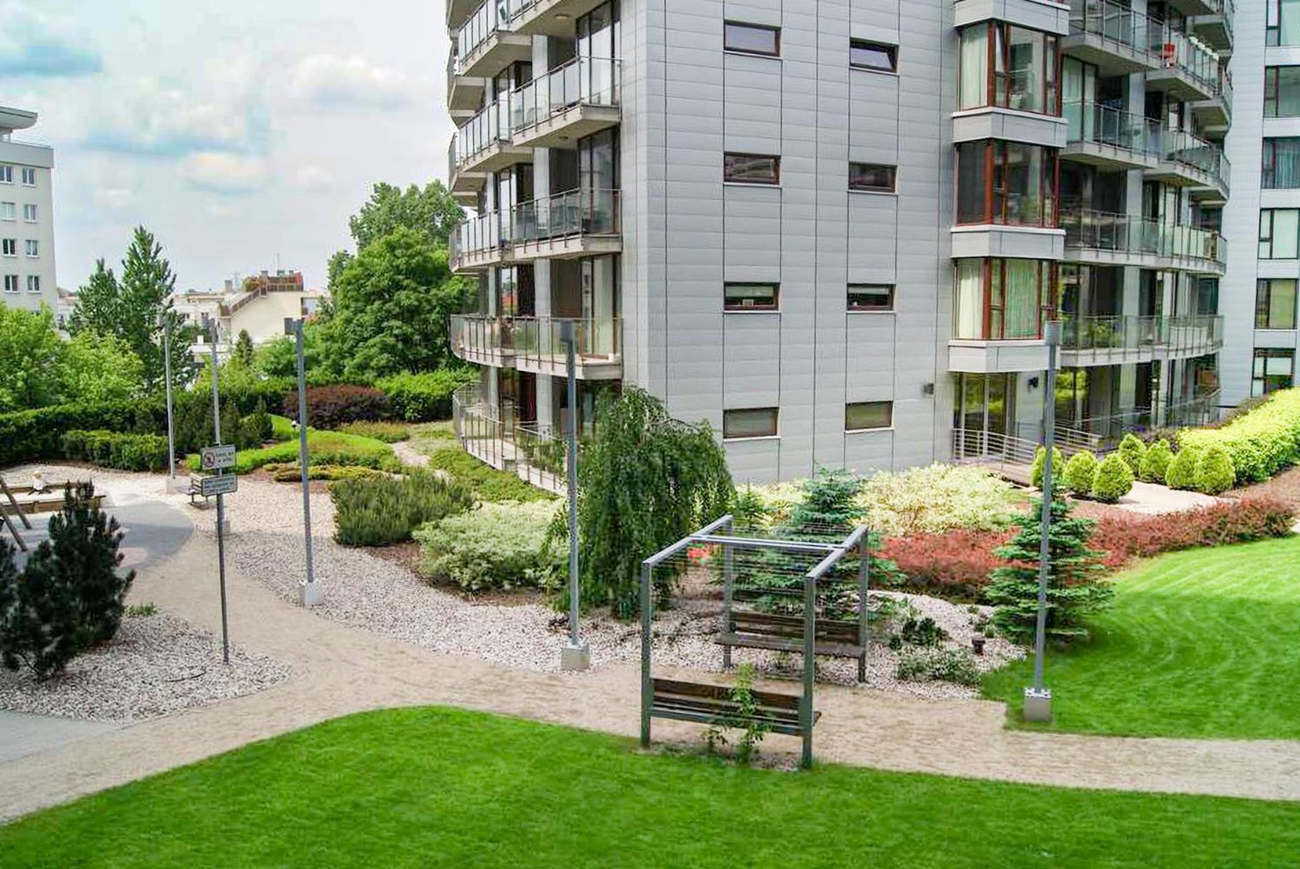 Triton Apartments Warsawa Bagian luar foto