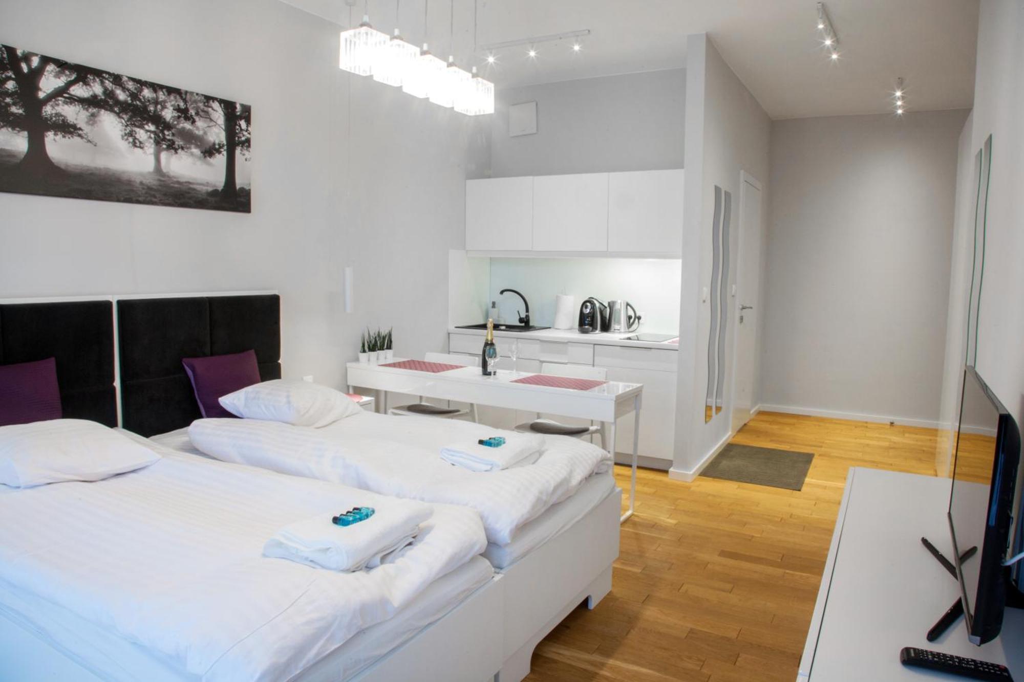 Triton Apartments Warsawa Bagian luar foto